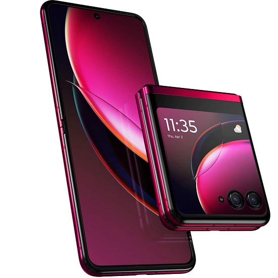 buy Cell Phone Motorola Moto Razr Plus 5G XT2321 256GB - Viva Magenta - click for details
